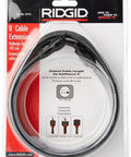 Packaged Micro Extension Cable Kit For SeeSnake Inspection Camera, 6 Foot Flexible Cable Extender
