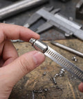 Hose Clamp Roll Kit With Custom Cut Lengths By The Foot Perfect For Home Projects And Industrial Uses To Fit Any Pipe Sizes With Ease. 304SS stainless steel band