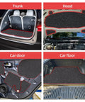 Smooth Ride Auto Sound Deadening Mat 157 Mil Thick Closed Cell Pe Foam 36 Sq Ft installed in trunk, hood, car door, car floor.