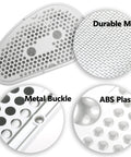 Upgraded Dryer Lint Screen With Case Cover For Whirlpool And Kenmore Dryers And Washers, Metal Buckle, ABS Plastic, Mesh