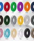 Colorful 3D printing filament spools including PETG Filament Bundle 1.75mm 2kg For Most FDM 3D Printers Brown And Skin And Black