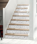 Stair Decals Piano Keys Stickers Set 13 Pieces Peel And Stick Vinyl Riser Decals For Home Decor Easy Install Removable Without Damaging Surfaces G662 Color Dope Modern Staircase Makeover
