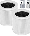 Two Pack A1 Replacement Filter For Popular Air Purifiers, 3 Stage HEPA Filter System With Pre Filter, Compatible With VEWIOR HQSC-50 HQKJ-80 AMEIFU AP01W KOIOS HQKJ-50