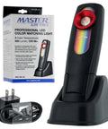 LED Color Matching Light 500 Lumen Handheld Work Tool For Exact Paint Color Match with charger and packaging