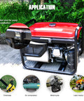 Digital Mini Vibration Activated Hour Meter For Gas Engines, Keeps Real Running Hours 0 To 999.99, Non Resettable, 3 Interval Maintenance Reminders, Compact Time Gauge For Lawn Equipment Generators And Small Motors on generator