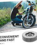 Beefy 36 Tooth Motor Gear Set With Washers 3 Pcs Steel Gears For Electric Bicycle Folding Scooter Hub Motor Replacement