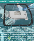 Automatic Transmission Filter Kit For Toyota Camry 1986 To 2001, Solara 1999 To 2001, Celica 1986 To 1999 with gasket