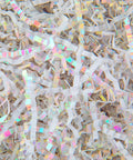 Crinkle Cut Paper Shred Filler For Gift Boxes And Bags Diamond White 4.5oz Totally Boosts Gift Presentation Perfect Cushion