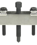 Heavy Duty Gear Puller Badass With Eight Ton Capacity For Extracting Cam Gears And Axle Drums Built Different For Real Mechanics Day Job Includes universal metric screws close-up view.