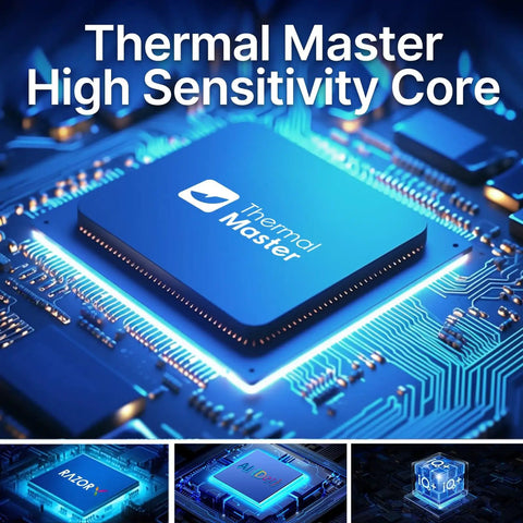 Thermal Processor highlighting high sensitivity core, central component for X2 Thermal Night Vision Monocular For Android Phones.