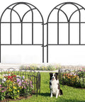 19 Pack Garden Fence Panels For Easy Install, 20.58 Feet Of Metal Fence For Yard Borders, No Dig Dog Fence, Decorative Flower Bed Edging