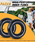 Heavy Duty 13x5.00-6 Inner Tube With TR13 Valve Stem For Go Karts And ATVs Exact Replacement For Razor Dirt Quad V1 To V18
