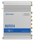 Top view of Instant LTE Failover Router And Firewall With CAT12 4G LTE Dual Band WiFi 802.11ac GNSS GPS Bluetooth No Nonsense Security Biz Grade VPNs And Uninterrupted Connectivity For Remote Sites Fleets And Mobile Installations, model RUTX14, showing ports and label details.