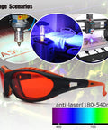 Laser Safety Glasses 180 Nm To 540 Nm OD Six Plus Protective Eyewear for 405 Nm 445 Nm 450 Nm 473 Nm 532 Nm usage scenarios