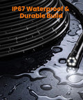 IP67 waterproof 1080P Endoscope Camera With Light For Tight Spaces Pro Grade Industrial Borescope cable and LED probe