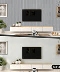Premium Wood Slat Acoustic Panels Feature Heavy Duty Sound Absorption Tech ideal for gaming room accent walls in modern decor.