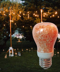 Warm Amber LED Bulbs 60W Equivalent, Dimmable E26 Edison Base, Salt Lamp Vibe Glow For Home Office Kitchen Decor