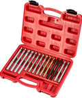 14 Piece Wheel Hanger Alignment Pin Guide Tool Master Set in red case with stainless steel rods for tire change