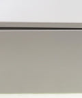 Side view of Fully Enclosed IP66 Enclosure With UL Certified NEMA 4 16 Gauge Steel Single Door Hinge Cover, 16x16x8 for industrial use.