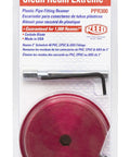 3 Inch Plastic Pipe Fitting Reamer For PVC CPVC And ABS With Four Sided Carbide Insert in packaging