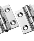Torque Position Control Hinges Aluminum Alloy Bushing Hinge 120 Degree Detent, 2 Pack, 2.4 Inch Length, Anodized Finish