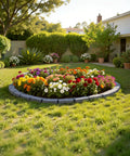 Faux Stone Landscape Edging Kit No Dig Border For Lawn And Garden Flexible Stone Look Edging Around Flower Bed in Garden