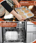 Stainless Steel Baking Sheet With Wire Rack For Toaster Oven, 10.5 By 8.3 Inches, shown in use and being washed