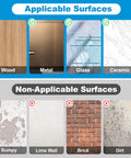 Surfaces compatible with Heavy Duty Weatherproof Seal Tape 2 Inch By 30 Yards, including wood, metal, glass, and ceramic.