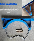 Heavy Duty Commercial Steel Gas Cylinder Wall Mount Bracket secure oxygen cylinder holder made of thickened metal iron.