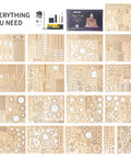 Everything needed: Epic Enchanted Castle Clockwork 3D Wooden Puzzle Kit 1000 Piece For Adults And Teens 14 Plus DIY Mechanical Puzzle Set