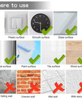 Usage guide for Six Piece Colorful Flower Wall Decals Set With Dragonflies Removable Peel And Stick Vinyl Murals for smooth surfaces.