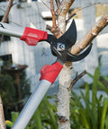 30 Inch Bypass Lopper With Comfort Gel Grips And Shock Guard For Easy Cutting Of Branches Up To 1.5 Inches, pruning a branch