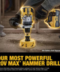 Killer 20V Max Brushless Hammer Drill And Impact Driver Combo Kit With Dual Powerpack Batteries in use with saw attachment.