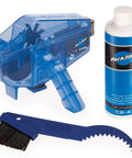 Chaingang Cleaning System For Bikes With Chain Scrubber Gear Brush Degreaser And Plant Based ChainBrite Fluid