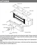 Diagram of Beefed Up Heavy Duty Electric Magnetic Lock With 500Kg Holding Force For Single Door Dual 12V DC And 24V DC Fail Safe Mode LED Indicator And Lock Status Sensor NO NC COM Ideal For Secure Access Control detailing parts and measurements.