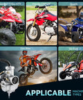 PZ20 Carburetor For 49cc 70cc 90cc 100cc 110cc And 125cc Chinese ATVs Go Karts Dirt Bikes 4 Stroke Machine Compatibility