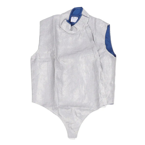 Dope Fencing Lame Vest For Competition Training With Adjustable Collar And Right Hand Design, Size 48, shown laid flat