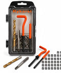 Heavy Duty M8x1.25 Thread Repair Kit With Premium HSS Drill Bit And 40 Pieces Of 304 Stainless Steel Inserts For Snug And Tight Metal Fixes That Last, case view