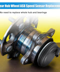 Rear Hub Bearing With ABS Speed Sensor For Kia Sorento 2015 2020 OE 58980C5000, Left Or Right Wheel Hub Install