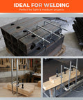 4 Pack 12 Inch Bar Clamps Set, Lightweight Drop Forged Steel F Clamps with Smooth Adjustment for Welding and Woodworking