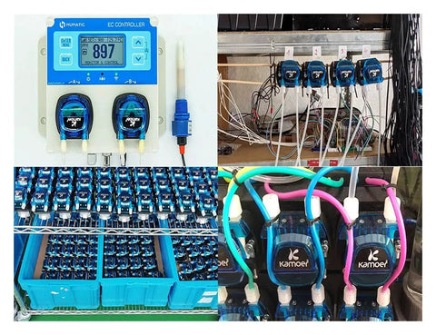 High-Performance 12V Or 24V Peristaltic Dosing Pump Rated At 350RPM With 420ml Min Flow, Featuring Adjustable Stepper Motor For Precise Liquid Transfer In Industrial Applications