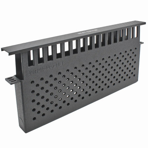 1U Low Profile Cable Management Unit for Server Racks and Enclosures Space Saving IT Setup No Fuss Cable Routing Keep Cables Clean and Tidy