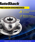 Front Wheel Hub Bearing Assembly Set Left And Right With ABS Replacement For 2009 2012 Chevrolet Colorado And 2009 2012 GMC Canyon Two Piece Set Ready To Install For Smooth Rotation, Quiet Ride, And Durable ISO IATF 16949 Quality