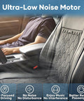 Liquid Cooling Car Seat Cover For Front Seat, Real Liquid Chill System Not A Fan, 3 Modes, Ultra Quiet, Classic Black shown