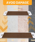 Slide Heavy Loads Without Breaking A Sweat Using These Large Appliance Sliders With Pull Straps Heavy Duty Furniture Movers Glide Slick On Carpet Or Hardwood For Casual Weekend Moving Projects Nationwide showing slider mats on various floor types.