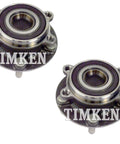 Pair Set Of Front Wheel Bearing Hub Assemblies Kit For Mazda CX 5 2013 2014 2015 2016 AWD Replacement With Durable Seals