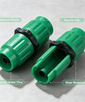 Cool Expandable Garden Hose Repair Connector Kit For Quick Fix On 5/8 And 3/4 Inch Water Hoses Plastic Mender Fitting for lawn repair