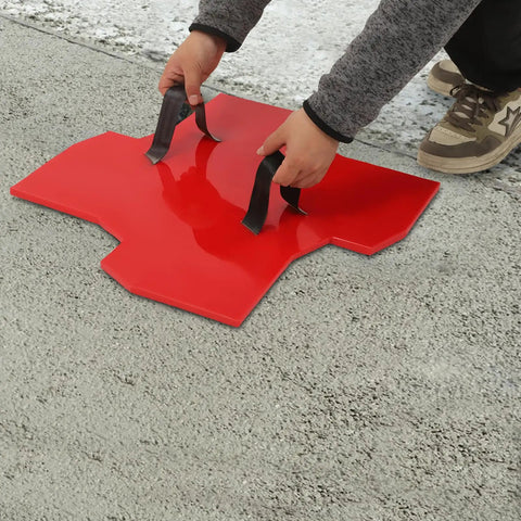 Realistic Concrete Stamping Mats 23 By 23 Inches Polyurethane Seamless Stamp For Outdoor Imprinting Texture Stone Slate Mat