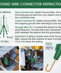 Winged Ground Wire Connector Nuts with Hole, Spring Loaded Wire Nuts For Safe Electrical Connections instruction guide