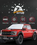 Truck Windshield Sun Cover 600D Heavy Duty Sun Shade For Pickups Keeps Your Cab Cool And Protected From Summer Heat And UV
